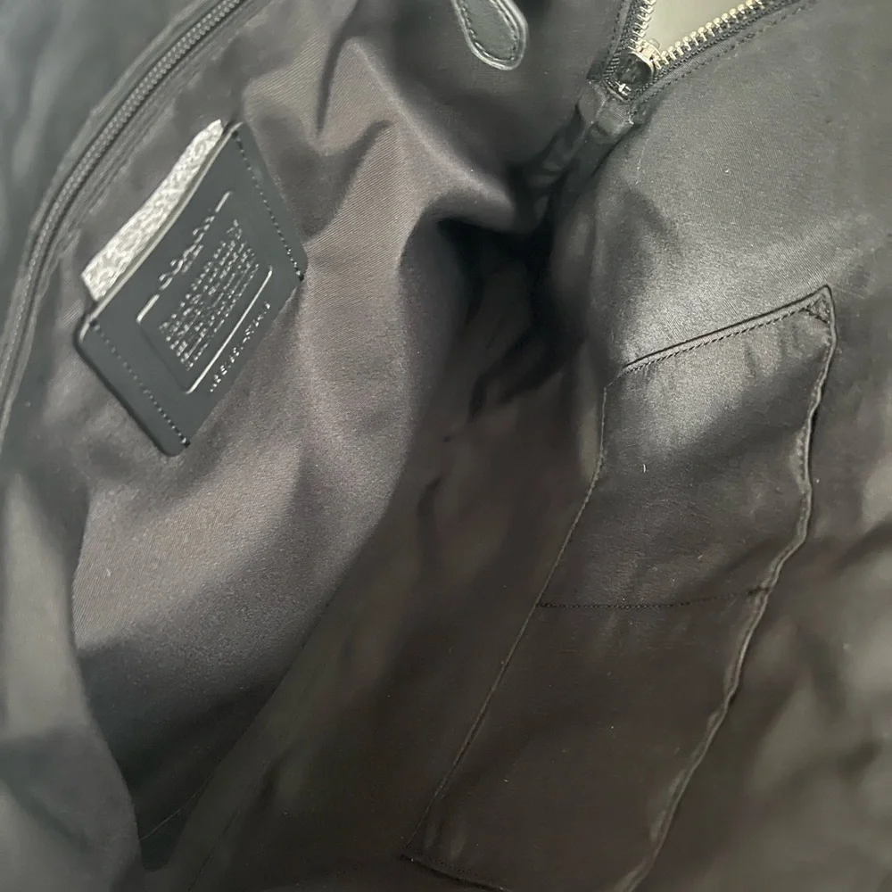COACH BECKETT PORTFOLIO BRIEF IN SIGNATURE LEATHER
